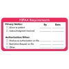 HIPAA REQUIREMENTS LABEL, Item # MAP7130